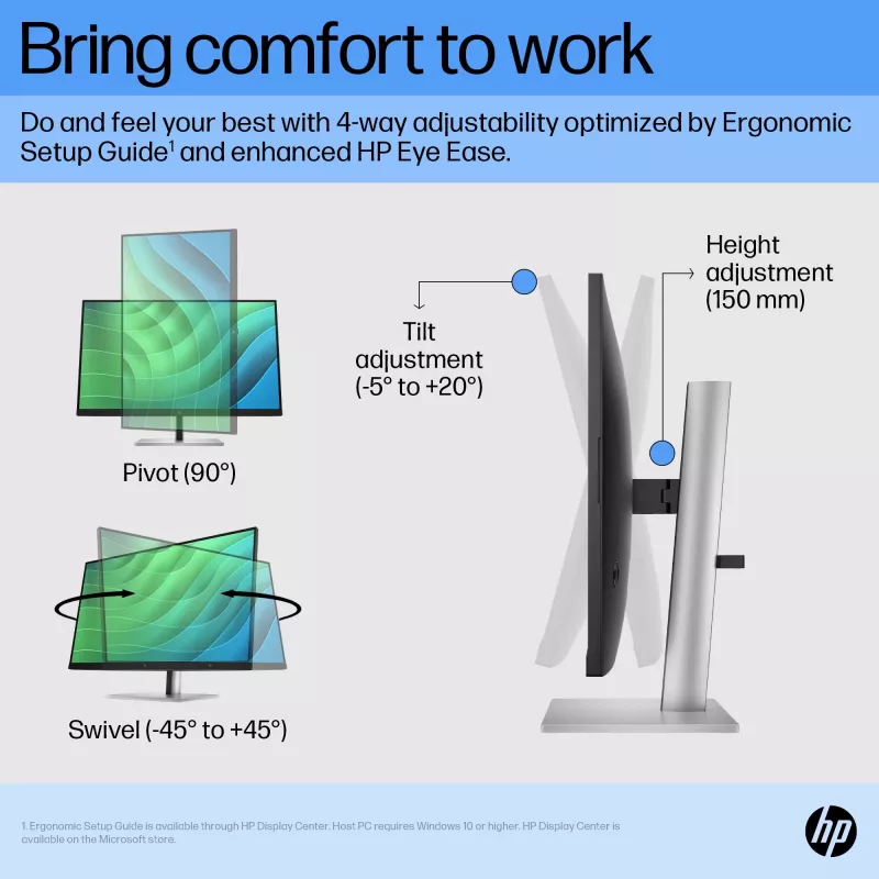 HP E27 G5 FHD monitor, 68,6 cm (27