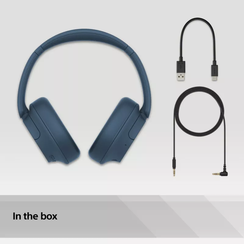 Sony WH-CH720N bezdrôtové slúchadlá s potlačením hluku, modré