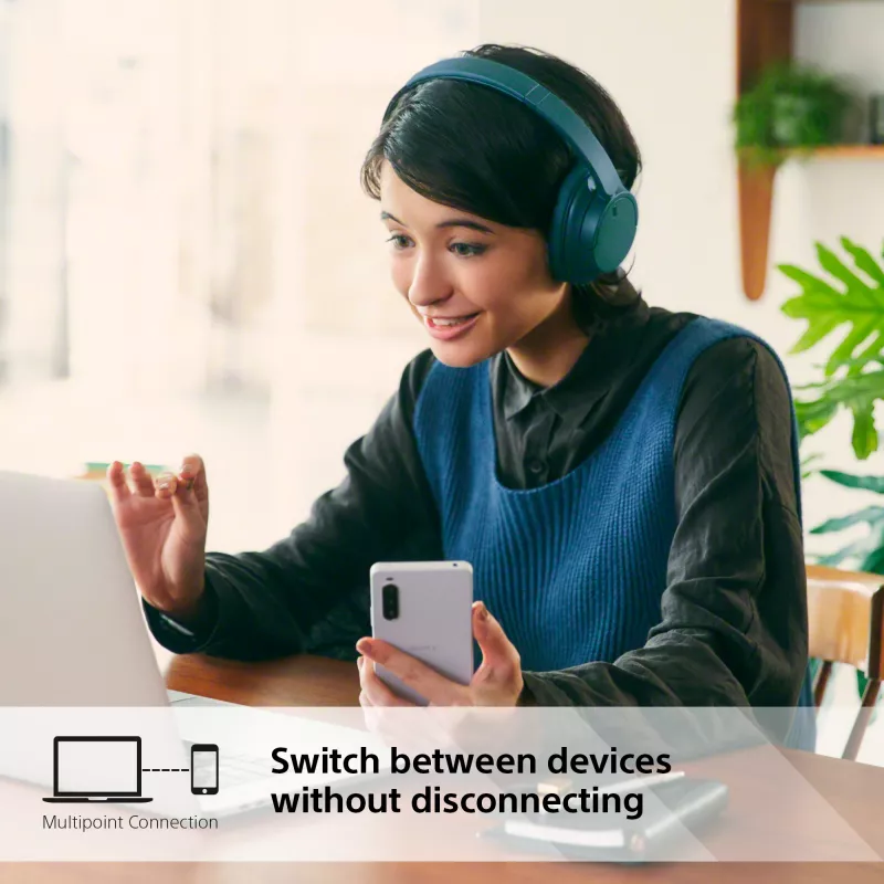 Sony WH-CH720N bezdrôtové slúchadlá s potlačením hluku, modré