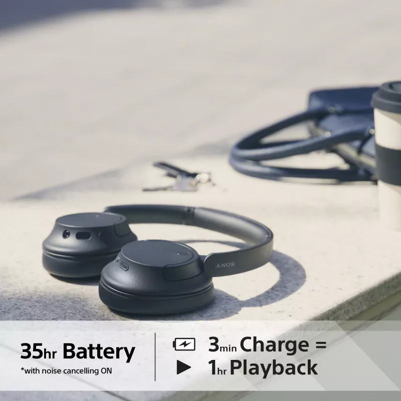 Sony WH-CH720N Bezdrôtové slúchadlá s potlačením hluku, čierne (WHCH720NB.CE7)
