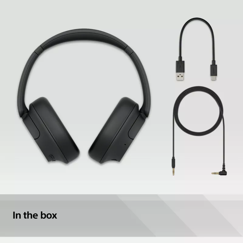 Sony WH-CH720N Bezdrôtové slúchadlá s potlačením hluku, čierne (WHCH720NB.CE7)