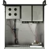 Inter-Tech IPC 3U-3508 skriňa úložného servera, rack 48,3 cm 3U, ATX, SATA/SAS Hot-Swap, 2x externé 5,25-palcové pozície, bez zdroja, čierna