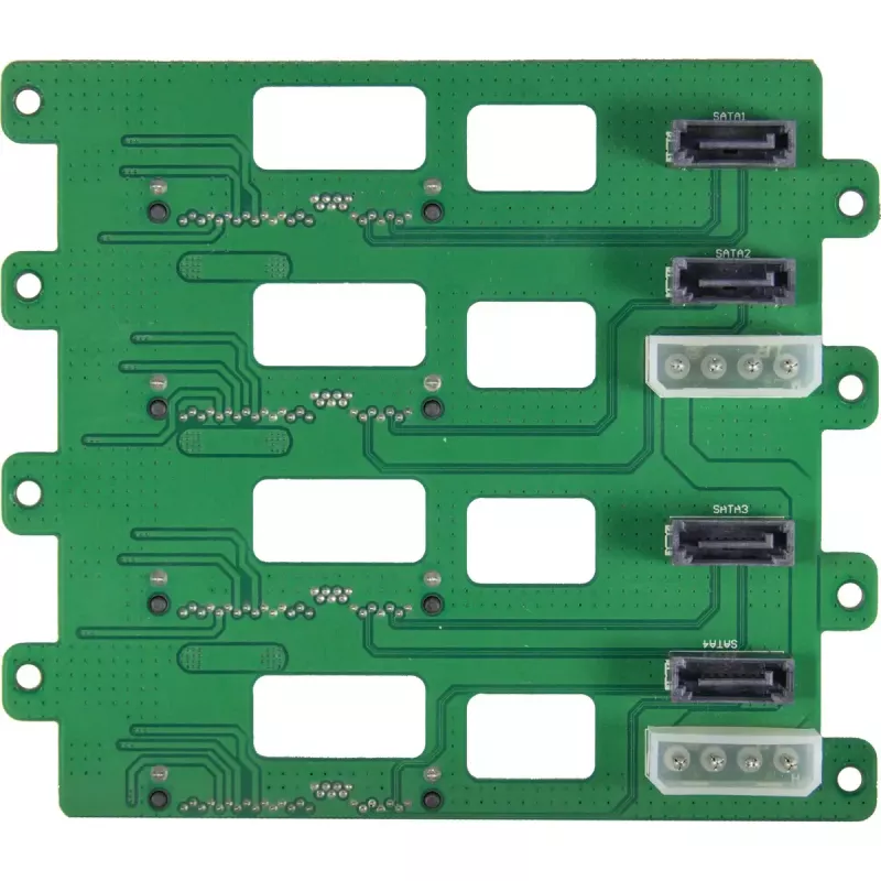 Inter-Tech IPC 3U-3508 skriňa úložného servera, rack 48,3 cm 3U, ATX, SATA/SAS Hot-Swap, 2x externé 5,25-palcové pozície, bez zdroja, čierna