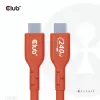 CLUB3D USB2 Type-C obojsmerný USB-IF certifikovaný dátový kábel 480Mb, PD 240W(48V/5A) EPR M/M 3m / 9.84 ft
