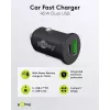 Goobay Dual-USB auto rýchlonabíjačka USB-C PD 45W čierna