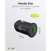 Goobay Dual-USB auto rýchlonabíjačka USB-C PD 45W čierna