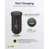 Goobay Dual-USB auto rýchlonabíjačka USB-C PD 45W čierna