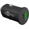 Goobay Dual-USB auto rýchlonabíjačka USB-C PD 45W čierna