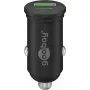 Goobay Dual-USB auto rýchlonabíjačka USB-C PD 45W čierna