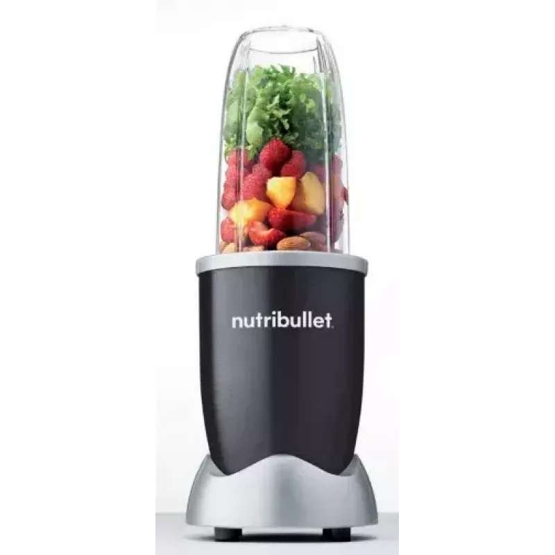 NutriBullet Original 500 NB505DG mixér, 500 W, poháre z Tritanu 0,7 L a 0,5 L, tmavosivý