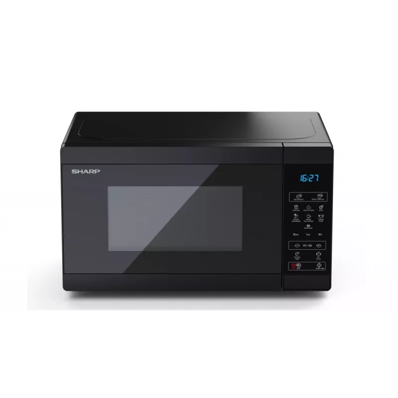 Sharp YC-MS02E-B mikrovlnná rúra čierna solo mikrovlnná rúra na pracovnú dosku 20 l 800 W