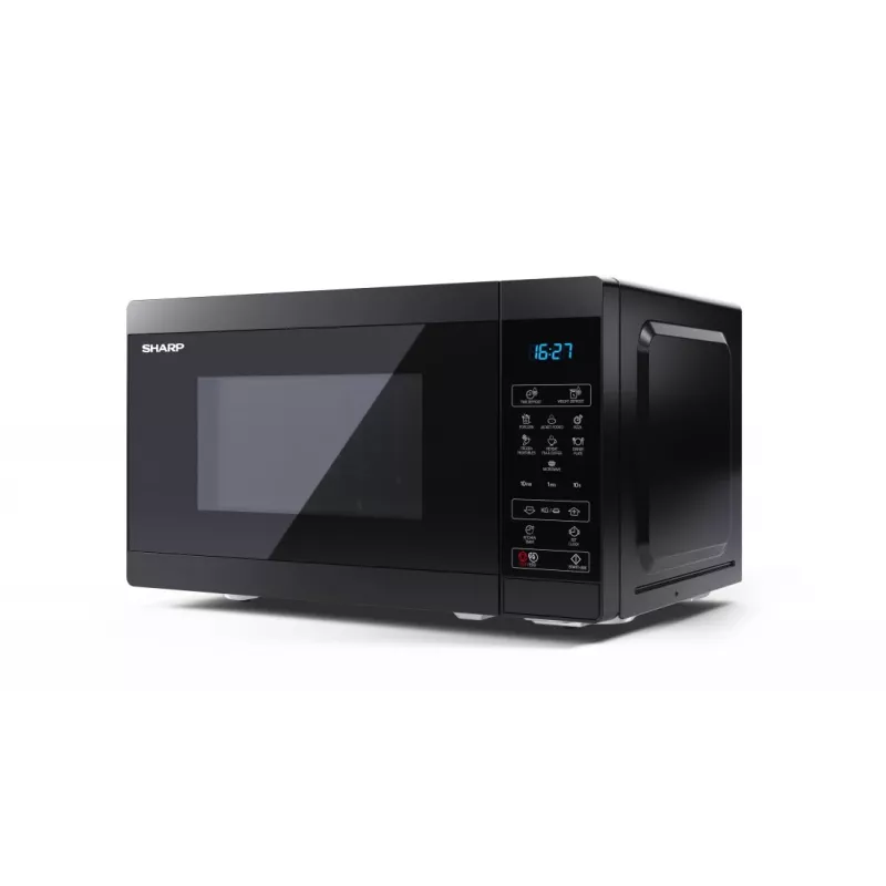Sharp YC-MS02E-B mikrovlnná rúra čierna solo mikrovlnná rúra na pracovnú dosku 20 l 800 W