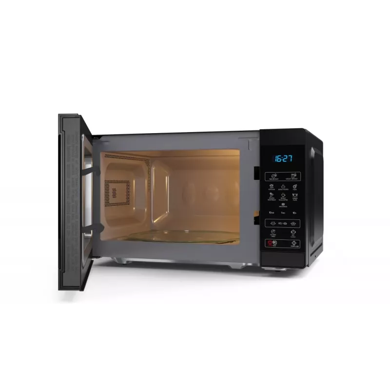 Sharp YC-MS02E-B mikrovlnná rúra čierna solo mikrovlnná rúra na pracovnú dosku 20 l 800 W