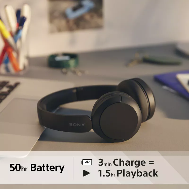 Sony WH-CH520 headset bezdrôtový cez hlavu hovory/hudba USB Type-C Bluetooth čierny