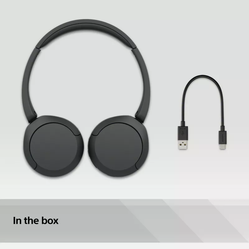 Sony WH-CH520 headset bezdrôtový cez hlavu hovory/hudba USB Type-C Bluetooth čierny