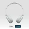 Sony WH-CH520 bezdrôtový On-Ear headset, Bluetooth 5.2, 50 h prehrávania, USB-C nabíjanie, biela