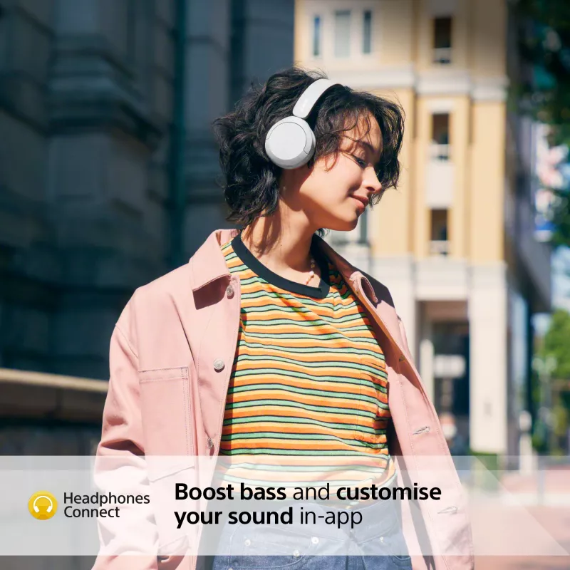 Sony WH-CH520 bezdrôtový On-Ear headset, Bluetooth 5.2, 50 h prehrávania, USB-C nabíjanie, biela