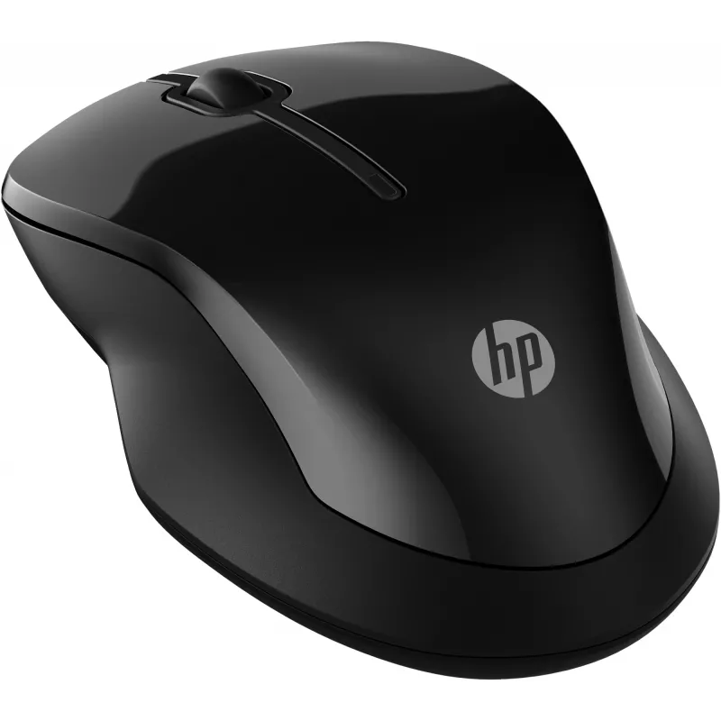 HP 250 Dual myš, obojručná, Bluetooth + USB Type A, 1600 DPI, čierna