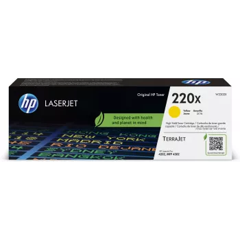 HP 220X žltá originálna LaserJet tonerová kazeta