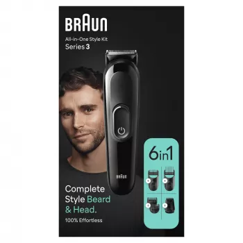 Braun MGK3410 čierna nikel-metal hydrid (NiMH)