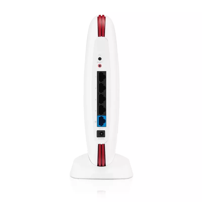 Zyxel SCR50AXE-EU0101F Secure Cloud Managed bezdrôtový router, trojpásmové Wi-Fi 6E (802.11ax), 4-portový Gigabit switch