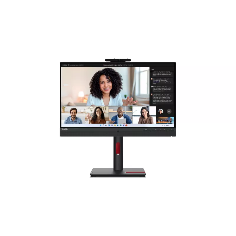 Lenovo ThinkVision T24mv-30 monitor, 60,5 cm (23,8 palca), 1920 x 1080 pixelov, Full HD, LED, 6 ms, čierny