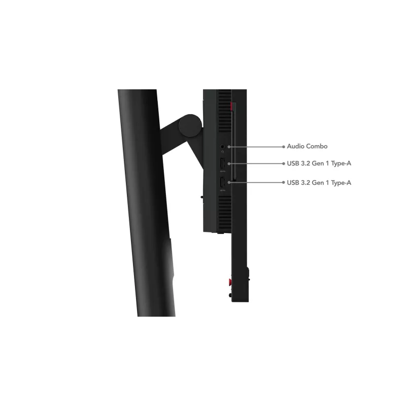 Lenovo ThinkVision T24mv-30 monitor, 60,5 cm (23,8 palca), 1920 x 1080 pixelov, Full HD, LED, 6 ms, čierny