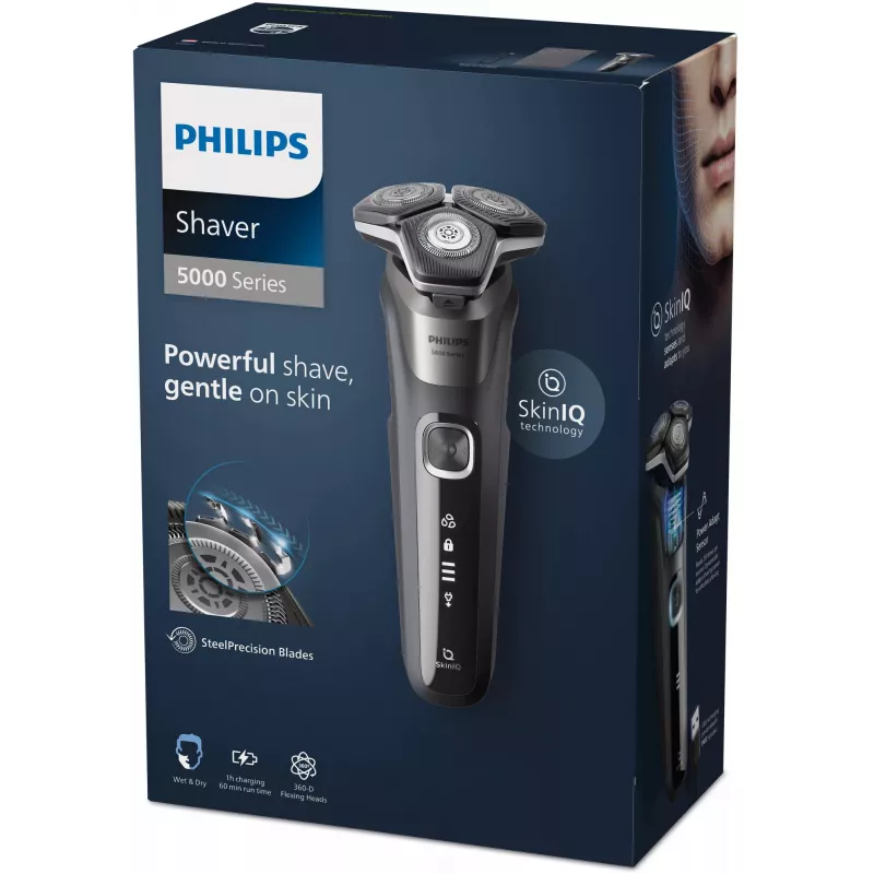 Philips SHAVER Series 5000 S5887/10 mokrý a suchý holiaci strojček a soft puzdro