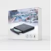 GEMBIRD externá USB DVD prepisovacia mechanika 24x - čierna