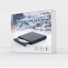 GEMBIRD externá USB DVD prepisovacia mechanika 24x - čierna