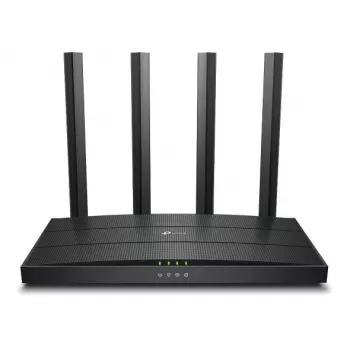 TP-Link Archer AX1500 Wi-Fi 6 router, Wi-Fi 6 (802.11ax), dualband (2,4 GHz / 5 GHz), Ethernet LAN, čierna, stolný router