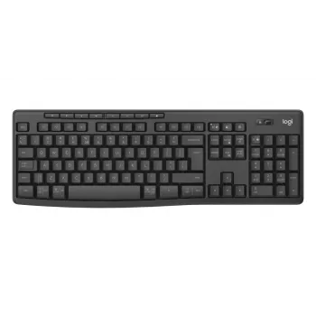 Sada klávesnice a myši Logitech MK370 Combo for Business — Full-Size QWERTY (US International), RF Wireless + Bluetooth, grafitová