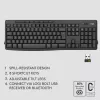 Sada klávesnice a myši Logitech MK370 Combo for Business — Full-Size QWERTY (US International), RF Wireless + Bluetooth, grafitová