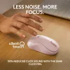 LOGITECH M240 tichá myš - Bluetooth - ružová