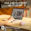 LOGITECH M240 tichá myš - Bluetooth - ružová
