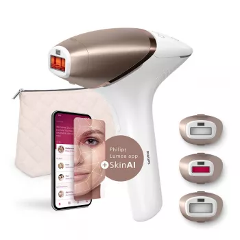 Philips BRI973/00 svetelný odstraňovač chĺpkov Intense Pulsed Light (IPL) ružové zlato, biela