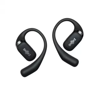 SHOKZ OpenFit slúchadlá bezdrôtové ušné háčiky hovory/hudba/šport/každodenné Bluetooth čierna