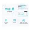 TP-Link DECO X55 (balenie 2 ks) dualband (2,4 GHz / 5 GHz) Wi-Fi 6 (802.11ax) biela 3 interné