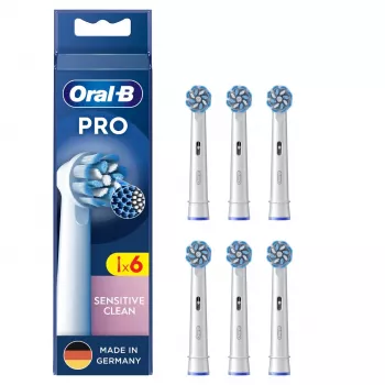 Oral-B Sensitive Clean 6 ks biela