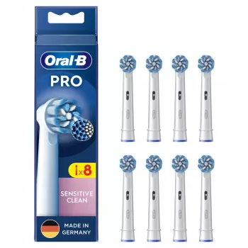 Oral-B Sensitive Clean 8 ks biela