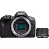 Canon EOS R100 + RF-S 18-45mm F4.5-6.3 IS STM Kit MILC 24,1 MP CMOS 6000 x 4000 pixelov čierny