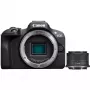 Canon EOS R100 + RF-S 18-45mm F4.5-6.3 IS STM Kit MILC 24,1 MP CMOS 6000 x 4000 pixelov čierny