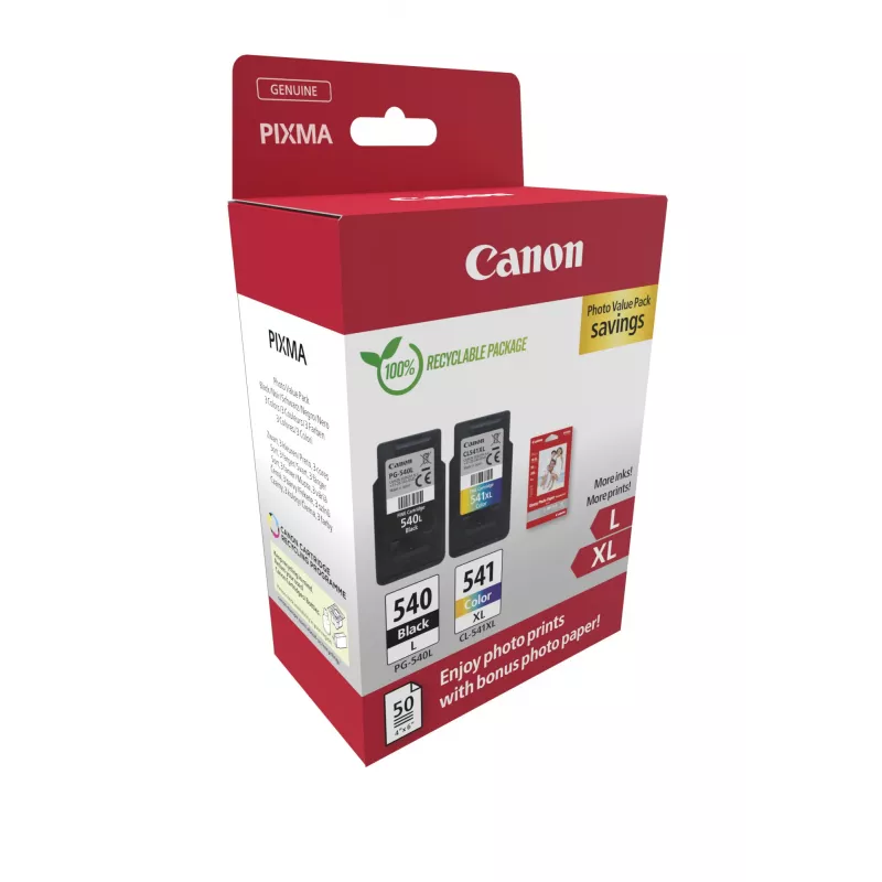 Canon 5224B012 atramentová kazeta 2 ks originálna čierna, azúrová, purpurová, žltá