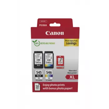 Canon 8286B011 atramentová kazeta 2 ks originálna čierna, azúrová, purpurová, žltá
