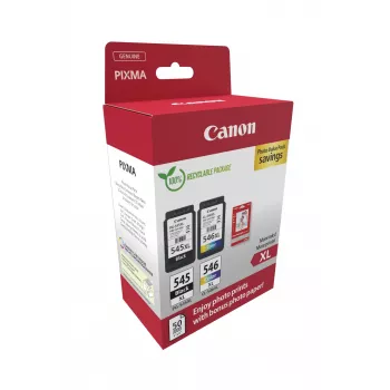 Canon 8286B011 atramentová kazeta 2 ks originálna čierna, azúrová, purpurová, žltá