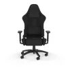 Corsair TC100 RELAXED čalúnené sedadlo čierne operadlo 59,5x81 cm