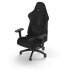 Corsair TC100 RELAXED čalúnené sedadlo čierne operadlo 59,5x81 cm