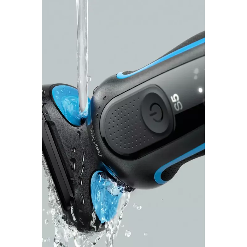Braun 51-B1000s fóliový holiaci strojček čierna, modrá