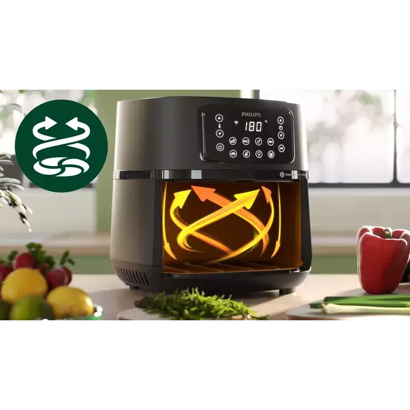 Teplovzdušná fritéza Philips HD9285/93 5000 Series XXL Connected, 7,2 L, 2000 W, 16 programov