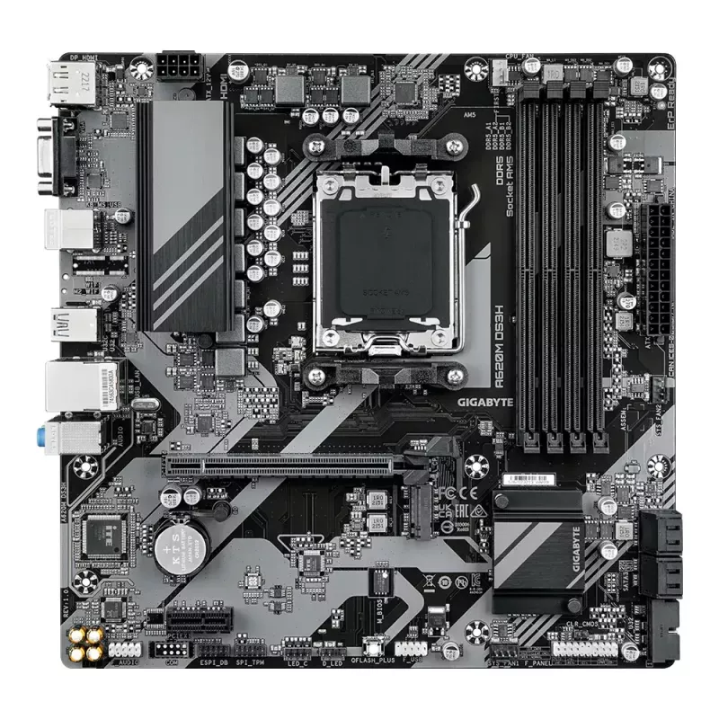 Základná doska GIGABYTE A620M DS3H, A620, AM5, ATX